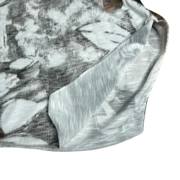 Vintage beach cover,NWT women SM -LG Handkerchief hem,sleeveless,boat neck,wood - Picture 7 of 12